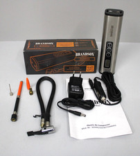 Brandson Elektrischer Kompressor 12V Luftpumpe mit Li-Ion Akku 10.3bar 150Psi