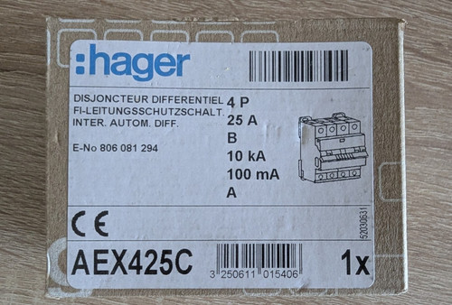 Hager aex425c - hager,