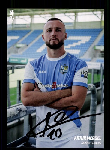 Artur mergel autogrammkarte - mergel,