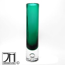 Massive kunst glas vase - glas, art