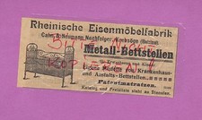 KREBSÖGE, Werbung 1905