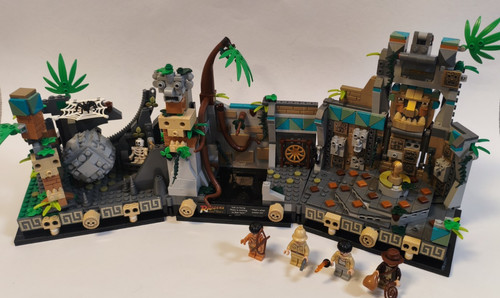 Lego indiana jones - indiana, tempel