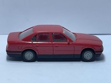 A517 Modellauto 1:87 BMW 520i WIKING Pkw rot E34 E 34 Limousine 