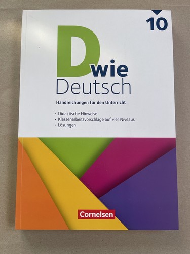 Wie deutsch 10 - d,