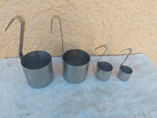Edelstahl Messbecher Set, 4-teilig, Praktisch für Küche!