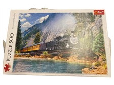 Trefl Puzzle 500 Teile Dampflokomotive Landschaft Premium Quality