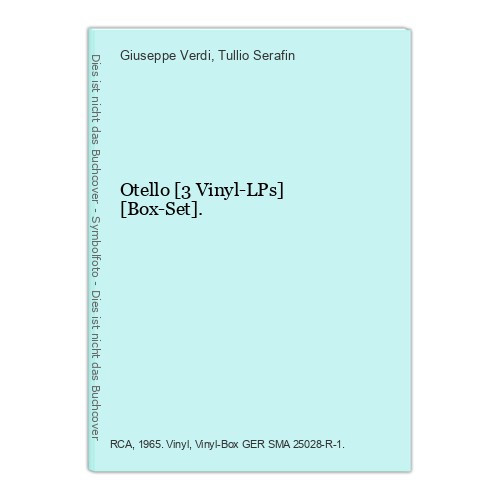 Otello vinyl lps - otello, vinyl-lps]