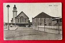 AK ZEITZ 1918 Bahnhof   (