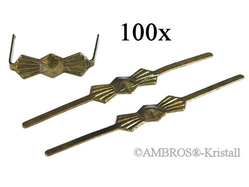 100x verbinder klammer karo - verbinder,