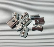 Nutensteine Nut 10 Aluprofil M4/ M5/ M6/ M8 Nutenstein mit Federkugel und Steg