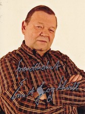 Autogramm - Ernst Georg Schwill