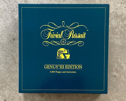 Trivial pursuit genus - trivial, edition