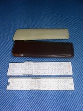 2 kleine Rechenschieber von