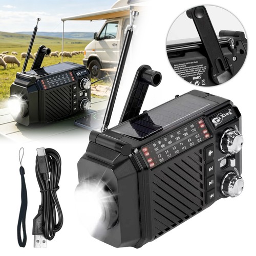 Notfall radio 1200mah fm - notfall,