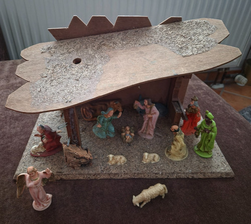 Weihnachtskrippe mit - , 13