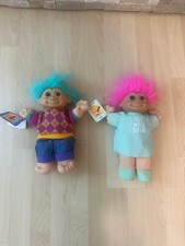 Vintage Russ Troll Kidz Puppen
