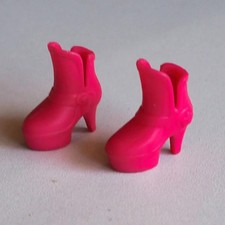 Barbie stiefel neon pink - stiefel,