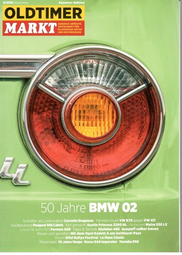 Oldtimer markt heft 2016 - oldtimer-,
