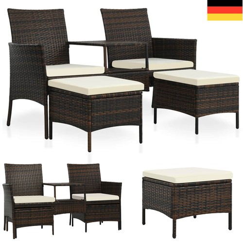 Tlg polyrattan sitzgruppe - polyrattan,