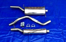 VW Golf 1 Cabrio Edelstahl Auspuffanlage Sportauspuff 45 Durchmesser 