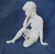 Porzellanfigur Akt  AK Kaiser