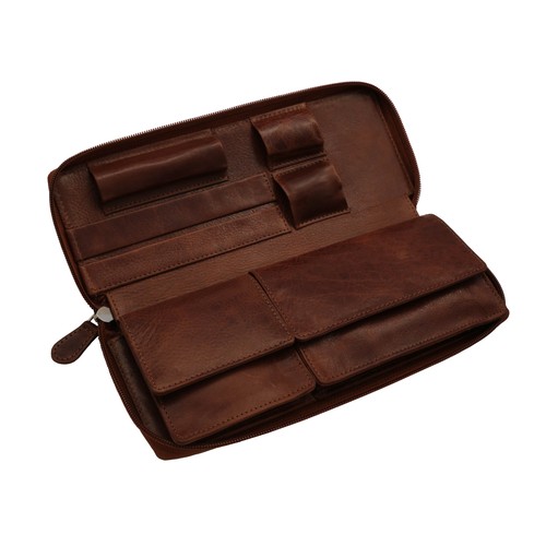 Echtleder tabak drehtasche - echtleder,