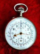 Feiner Taschenuhr Chronograph
