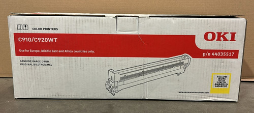 Oki 44035517 trommel drum - oki, gelb