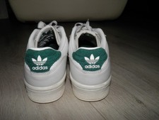 Adidas Ledersneaker Weiss/Grün Gr.39,5 ***GUTER ZUSTAND***