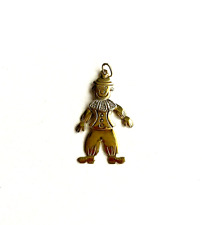 Anhänger Clown beweglich mit Diamant Gold 333 Gelbgold  8K (3024)
