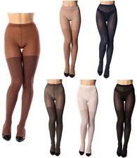 Bellivalini Damen Strumpfhose Baumwolle Gemusterte Design Kniestrümpfe S-XL