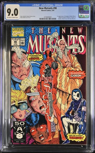 New mutants 1991 cgc - ,