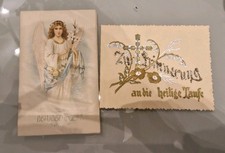 Eine Antike Taufkarte aus dem Jahre 1925