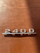 Mercedes Typenschild 240 D
