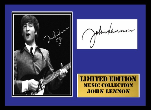 John lennon signed - ,