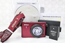 Nikon 1 J3 in (dunkel)Rot - 4680 Klicks - #GT24 - 12 Monate Gewährleistung