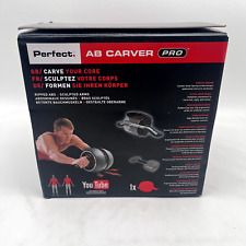 Perfect Fitness 311076 AB Carver Pro Ultrawide Rad  Schwarz, Größe 1 Bauchroller