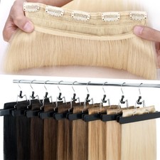 Ein Tressen Clip In Echthaar