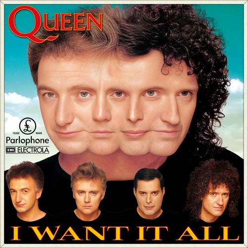 Queen want it all freddie - 7",