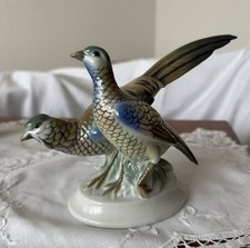 Fasanenpaar Porzellan Figur