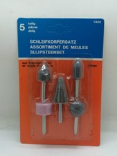 Schleifkörper Schleifstifte Satz 5 tlg 6mm Polieraufsätze Köpfe (19)