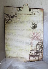 Notizunterlage,Tafel,Metall,Vi