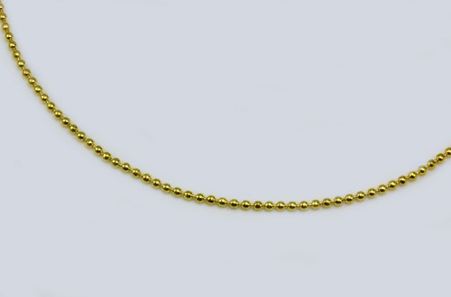 Kugelkette aus kupfer - aus, 1,2mm