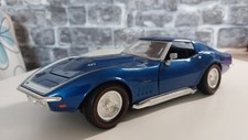1:18 Hot Wheels Chevrolet Corvette 427 Stingray 1969 blaumetallic Sondermodell