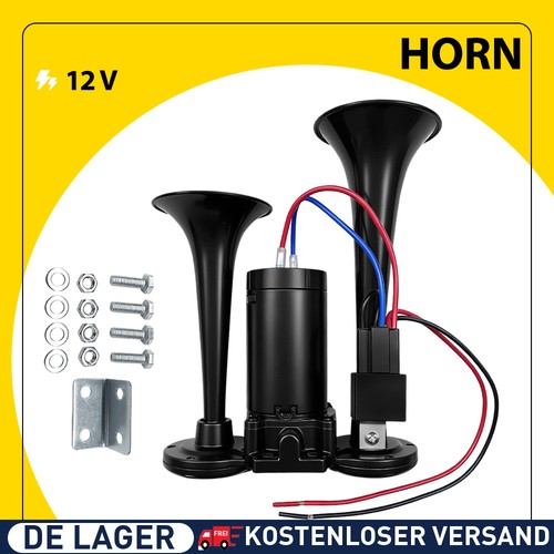 Druckluft hupe 12v doppelhorn - hupe,