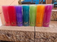 Lotuskerze - Die Kerze mit dem Blüteneffekt - 23 cm -fuchsia ( rechts)