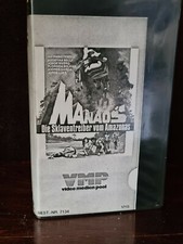 VHS  Fabio Testi MANAOS Die Sklaventreiber vom Amazonas VMP Glasbox ohne Glasbox
