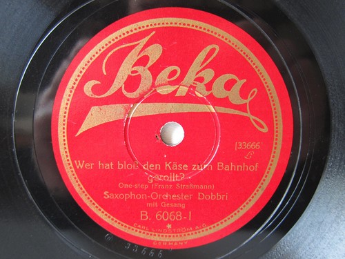 78rpm dobbri wer hat bloss - dobbri,