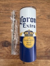 Edelstahl Becher mit Strohhalm