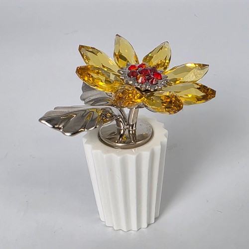 Swarovski figur kristall blume - swarovski,